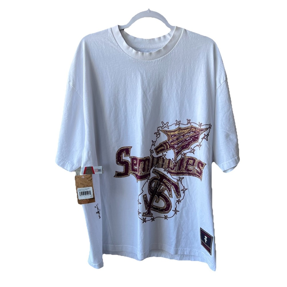 Mitchell and Ness Florida State FSU Cactus Jack 2XL T-Shirt Travis Scott